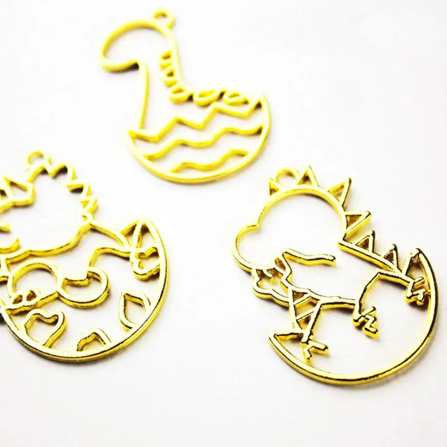 5pcs Dinosaur Hollow Decor Metal Frame Charms Jewelry Findings Pendant Accessories DIY UV Resin Handmade Open Bezels Craft
5pcs Dinosaur Hollow Decor Metal Frame Charms Jewelry Findings Pendant Accessories DIY UV Resin Handmade Open Bezels Craft