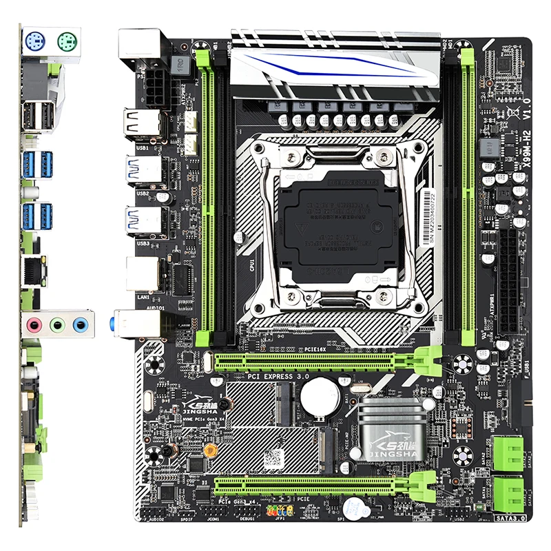 Профессиональная десктопная материнская плата JINGSHA X99, 4 канала DDR4, USB3.0 M.2 WIFI NUME M.2 PCI-E 16X * 2
Профессиональная десктопная материнская плата JINGSHA X99, 4 канала DDR4, USB3.0 M.2 WIFI NUME M.2 PCI-E 16X * 2