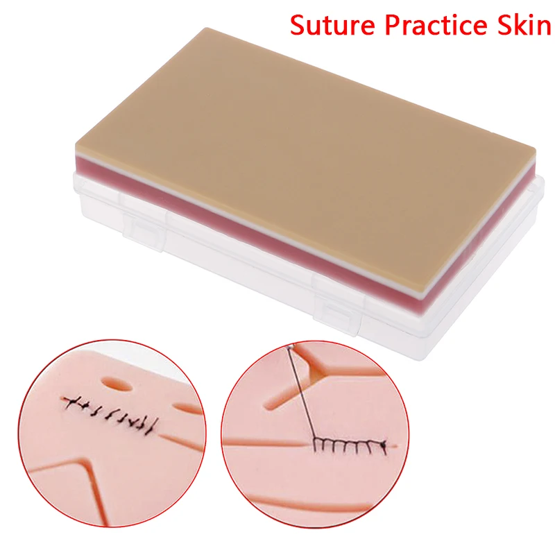 DIY Silicone Suture Practice Skin Stitches Model Surgical Incision Training Pad Student Model Pad
DIY Silicone Suture Practice Skin Stitches Model Surgical Incision Training Pad Student Model Pad
