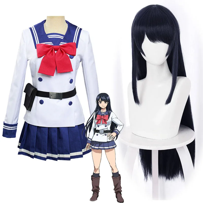 Anime High-Rise Invasion Costumes Honjo Yuri Cosplay Wigs Men and Women JK Uniforms Adult Sailor Suits Halloween Costume
Anime High-Rise Invasion Costumes Honjo Yuri Cosplay Wigs Men and Women JK Uniforms Adult Sailor Suits Halloween Costume