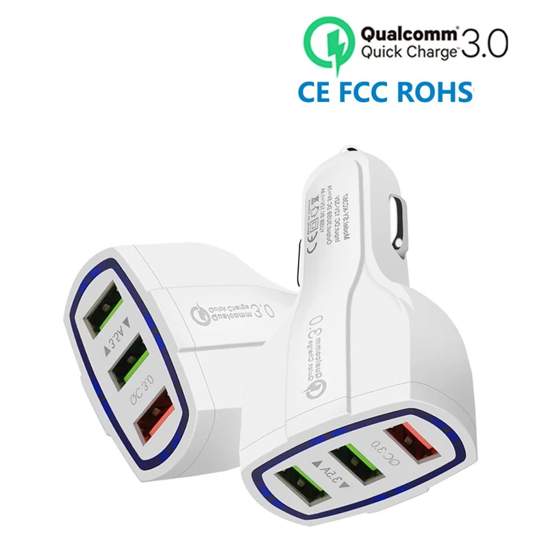 Быстрое Автомобильное зарядное устройство QC3.0 5 в А для мобильных телефонов 1 в 3 прикуриватель 3USB + Type-C автомобильное зарядное устройство Бы...
Быстрое Автомобильное зарядное устройство QC3.0 5 в А для мобильных телефонов 1 в 3 прикуриватель 3USB + Type-C автомобильное зарядное устройство Бы...