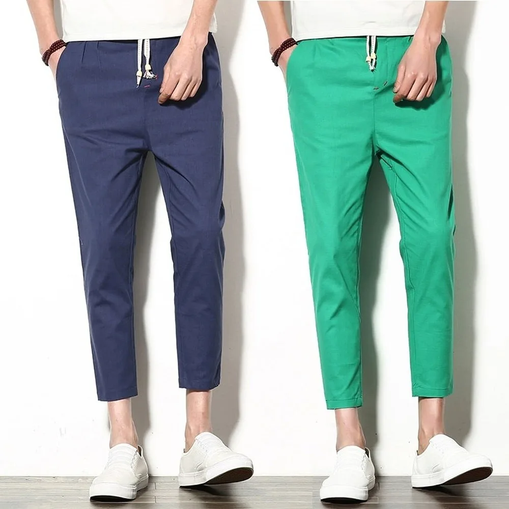 Новые мужские спортивные брюки, модные брюки, облегающие повседневные брюки 
Новые мужские спортивные брюки, модные брюки, облегающие повседневные брюки