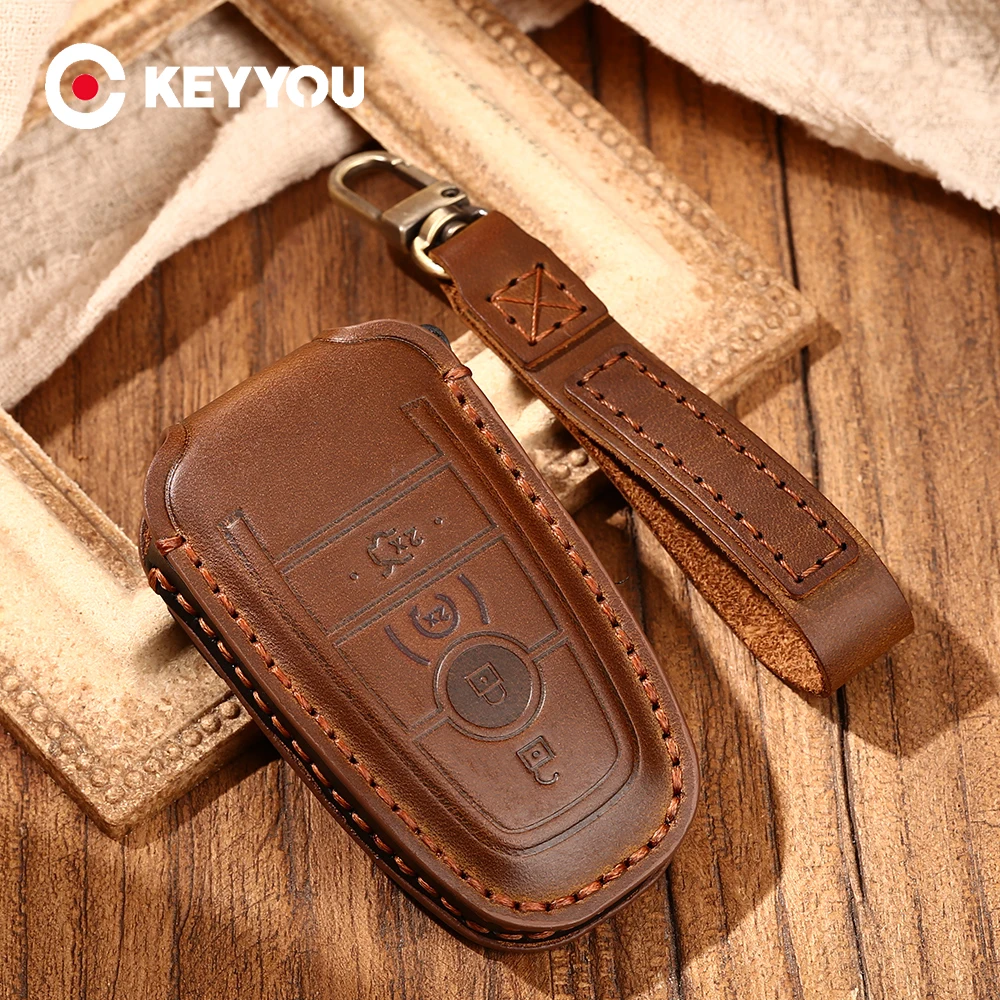 Чехол-накладка для пульта дистанционного управления KEYYOU из натуральной кожи автомобильный смарт ключ-брелок для Ford Fusion New Mondeo Edge Expedition 4 кно...
Чехол-накладка для пульта дистанционного управления KEYYOU из натуральной кожи автомобильный смарт ключ-брелок для Ford Fusion New Mondeo Edge Expedition 4 кно...