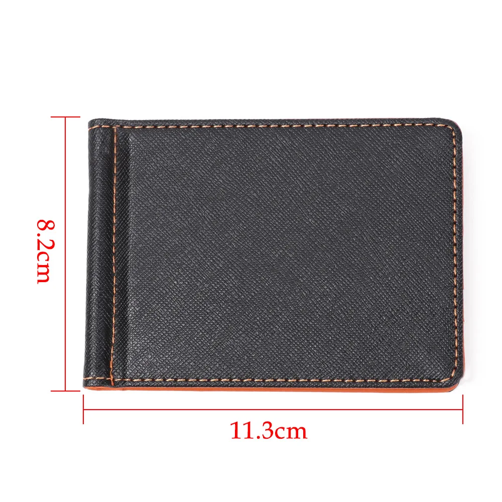 2021 New PU Leather Men Wallet Sollid Thin Bifold Money Clips Fashion Business Wallet Purse
2021 New PU Leather Men Wallet Sollid Thin Bifold Money Clips Fashion Business Wallet Purse