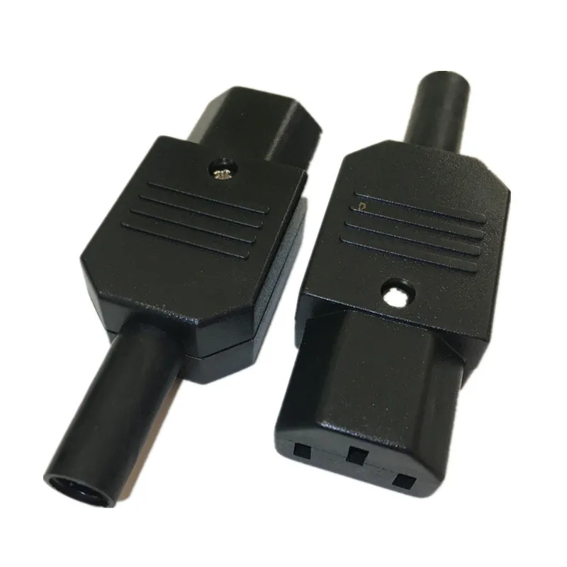 НОВАЯ оптовая цена 10A 250 В черный IEC C13 гнездовой разъем Rewirable питания 3 pin AC Розетка |