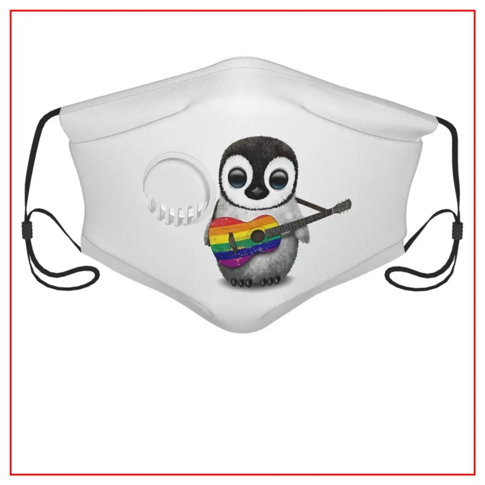 Kids Men Women face mask Baby Penguin Playing Pride Rainbow Guitar маска для лица от вируса Mask for Face with Filter cooling
Kids Men Women face mask Baby Penguin Playing Pride Rainbow Guitar маска для лица от вируса Mask for Face with Filter cooling