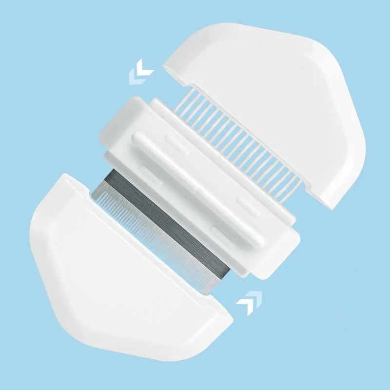 2 in 1 Cat Comb Remove Floating Hair Pet Shell Comb Long Short Cats Ragdoll Hair Loss Universal Needle Dog Grooming Hair Brush
2 in 1 Cat Comb Remove Floating Hair Pet Shell Comb Long Short Cats Ragdoll Hair Loss Universal Needle Dog Grooming Hair Brush