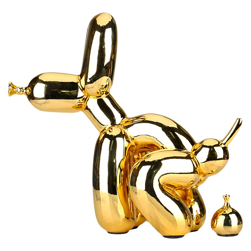 Creative Poop Balloon Dog Statue Home Decoration Modern Nordic Cute Animal Resin Art Sculpture Crafts Desktop Decors Ornaments
Creative Poop Balloon Dog Statue Home Decoration Modern Nordic Cute Animal Resin Art Sculpture Crafts Desktop Decors Ornaments
