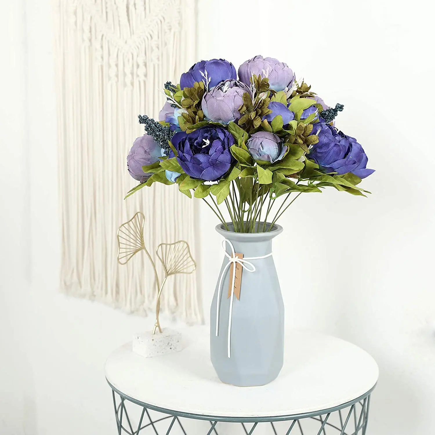 1Bunch European Artificial Peony Flowers Silk Fake Flowers Wedding Party Home Decoration Flower Bouquet Wreath DIY Scrapbooking
1Bunch European Artificial Peony Flowers Silk Fake Flowers Wedding Party Home Decoration Flower Bouquet Wreath DIY Scrapbooking