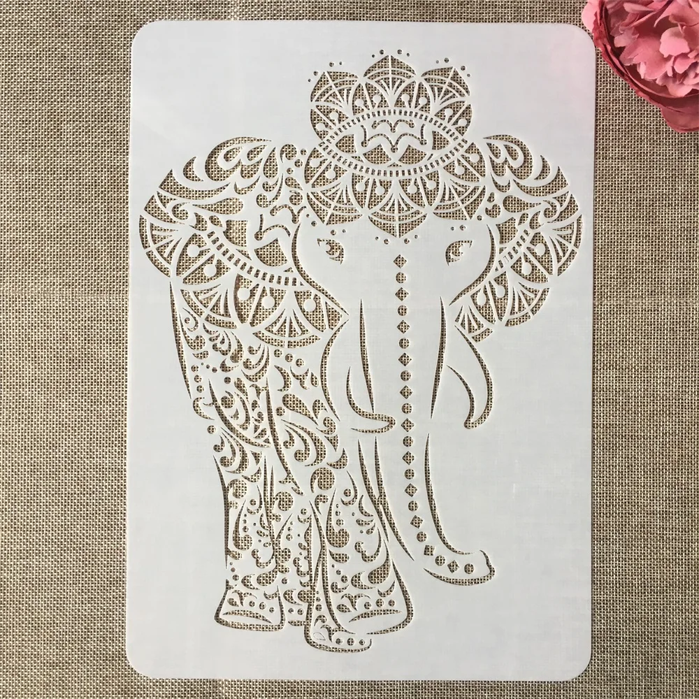 1Pcs A4 29cm Mandala Elephant DIY Layering Stencils Painting Scrapbook Coloring Embossing Album Decorative Template
1Pcs A4 29cm Mandala Elephant DIY Layering Stencils Painting Scrapbook Coloring Embossing Album Decorative Template