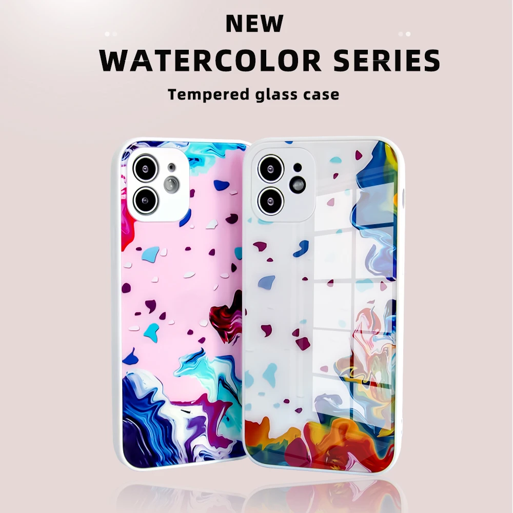 Luxury Soft Side Liquid Glass IPhone XR Case For Iphone 11 12 Pro Mini X Xs Max 7 8 Plus SE 2020 Colorful Fashion Mobile Cover
Luxury Soft Side Liquid Glass IPhone XR Case For Iphone 11 12 Pro Mini X Xs Max 7 8 Plus SE 2020 Colorful Fashion Mobile Cover
