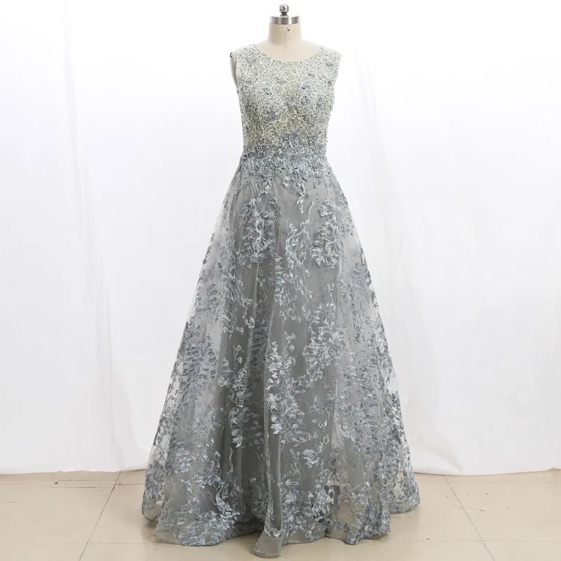Stock Clean Lace Prom Dresses No Custom Made Gray Party Gown Only One Instock 210219-090
Stock Clean Lace Prom Dresses No Custom Made Gray Party Gown Only One Instock 210219-090