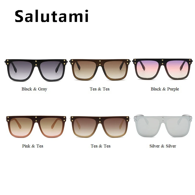 One Piece Square Gradient Sunglasses For Women 2021 New Fashion Vintage Star Rivet Sun Glasses Female Elegant Uv400 Eyewear
One Piece Square Gradient Sunglasses For Women 2021 New Fashion Vintage Star Rivet Sun Glasses Female Elegant Uv400 Eyewear
