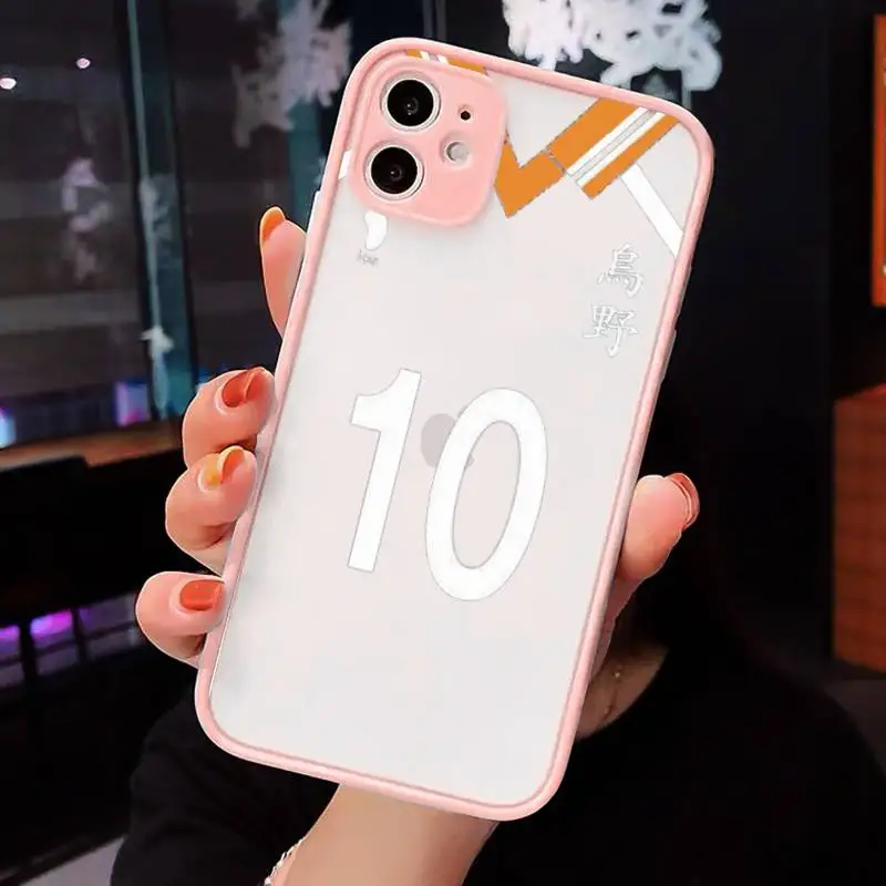 anime cartoon Haikyuu!! Unifom Phone Case Matte Transparent for iPhone 7 8 11 12 s mini pro X XS XR MAX Plus cover funda
anime cartoon Haikyuu!! Unifom Phone Case Matte Transparent for iPhone 7 8 11 12 s mini pro X XS XR MAX Plus cover funda