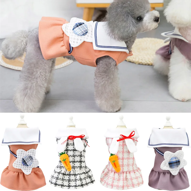 Cat Dog Dress Vestido for Small Dogs Winter Warm Pets Clothing Skirt Cute Puppy Yorkshire Chihuahua Dresses Mascotas Clothes
Cat Dog Dress Vestido for Small Dogs Winter Warm Pets Clothing Skirt Cute Puppy Yorkshire Chihuahua Dresses Mascotas Clothes