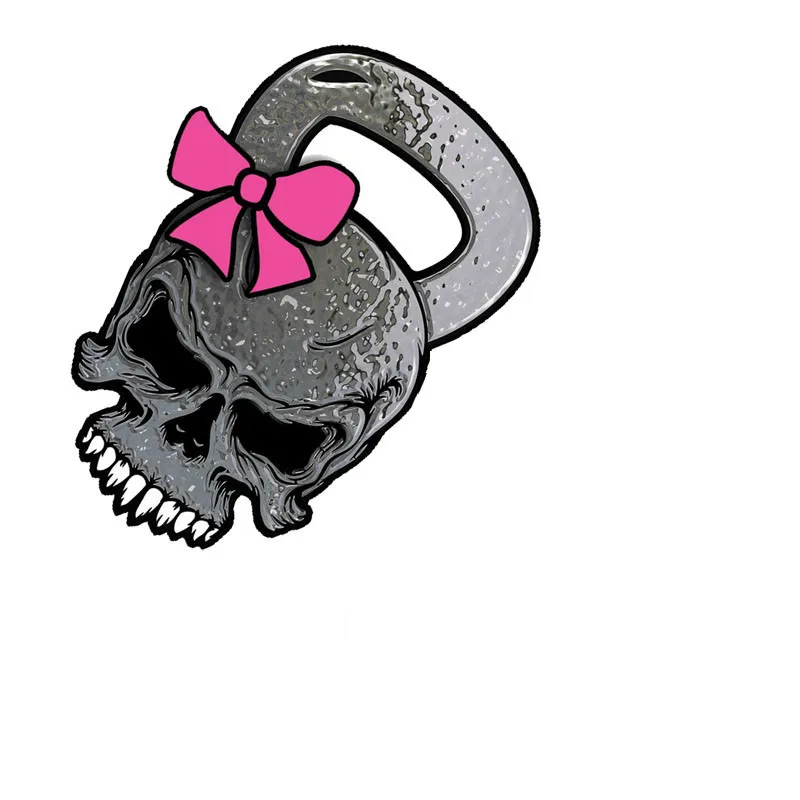13cm *9cm Personality Skull Kettlebell Crossfit Cross Fit Car Stickers Accessories Motorcycle Cover Scratches Waterproof PVC
13cm *9cm Personality Skull Kettlebell Crossfit Cross Fit Car Stickers Accessories Motorcycle Cover Scratches Waterproof PVC