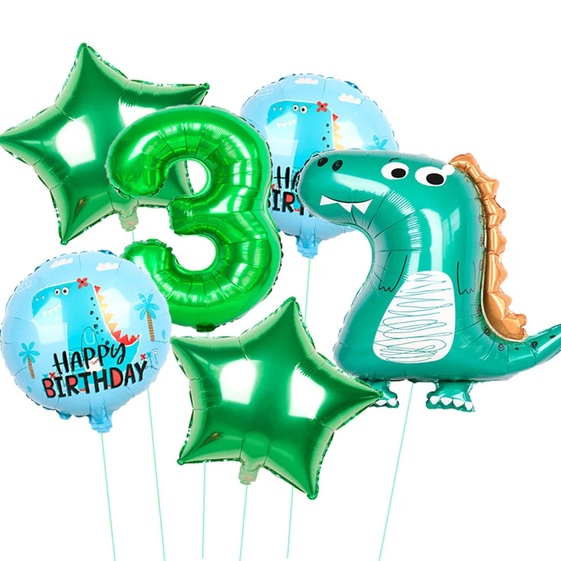 1 set cute dinosaur birthday party aluminum foil balloon first birthday little boy ball jungle animal party decoration kid toy
1 set cute dinosaur birthday party aluminum foil balloon first birthday little boy ball jungle animal party decoration kid toy