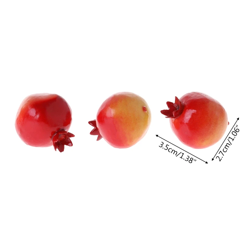 2021 New 20pcs Lifelike Simulation Artificial Pomegranate Fake Fruit Home Party Decor
2021 New 20pcs Lifelike Simulation Artificial Pomegranate Fake Fruit Home Party Decor