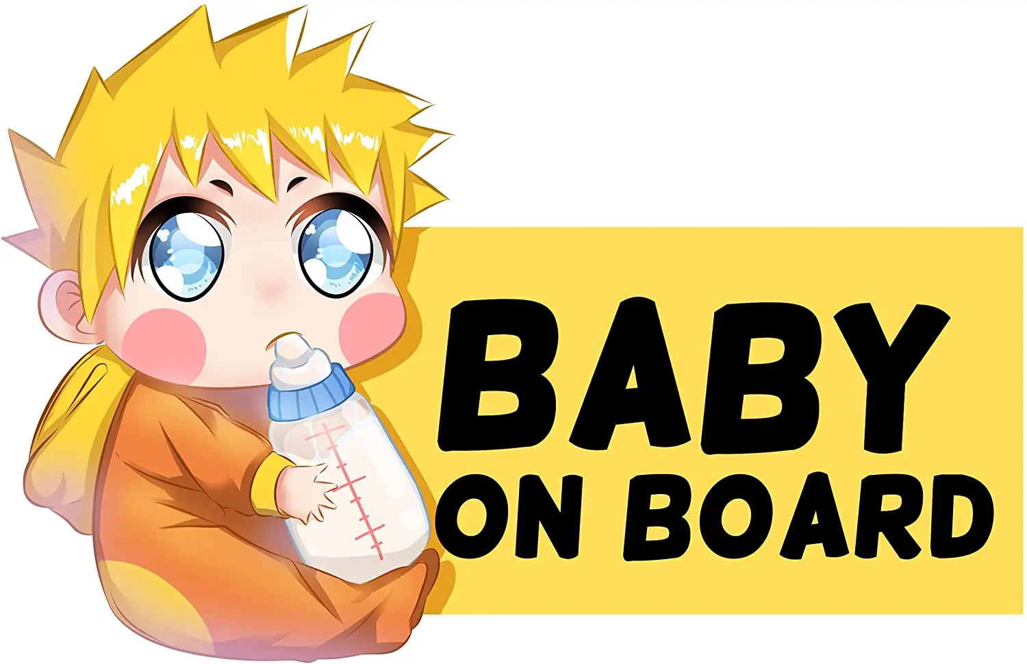 Car Stickers funny Baby on Board Car Accessories Super Cute Visible Bright Yellow Anime Sticker Strong Adhesive Fine Decal Decor
Car Stickers funny Baby on Board Car Accessories Super Cute Visible Bright Yellow Anime Sticker Strong Adhesive Fine Decal Decor
