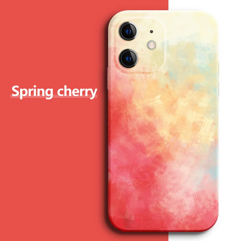 Ultra-thin Cute Watercolor Liquid Silicone Phone Case For iPhone 12 11 Pro Max SE XSmax XR X 8 7 Plus Camera Protection Cover
Ultra-thin Cute Watercolor Liquid Silicone Phone Case For iPhone 12 11 Pro Max SE XSmax XR X 8 7 Plus Camera Protection Cover