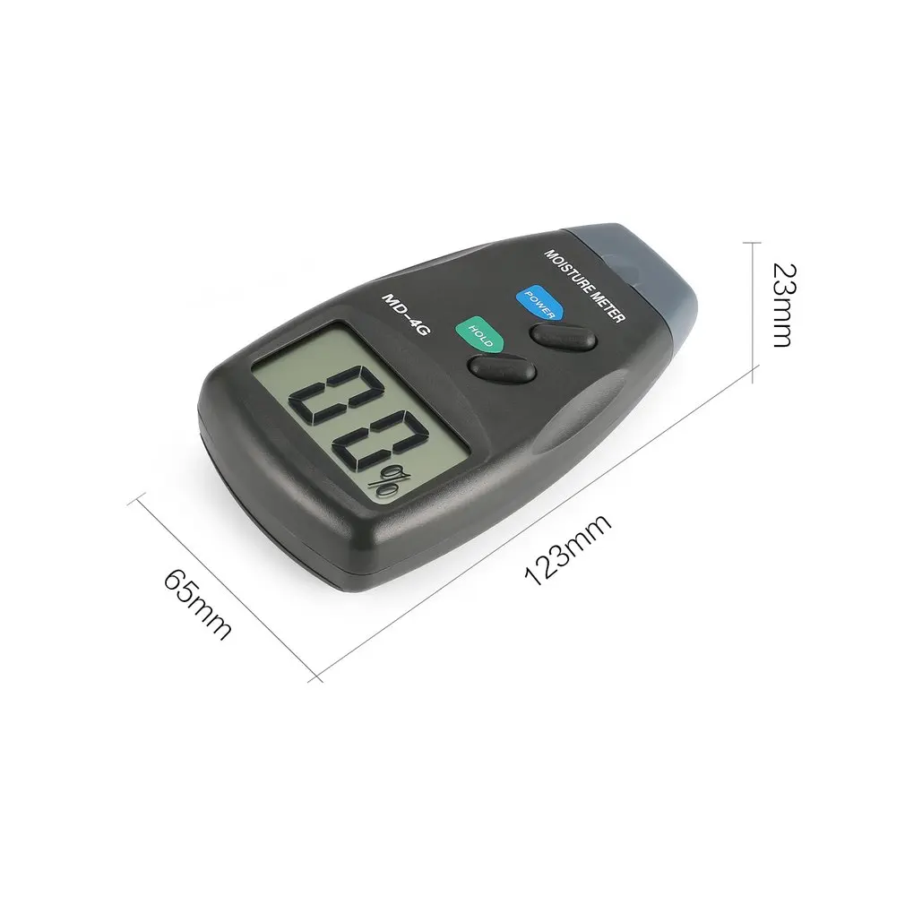 MD-4G 4 Pins Digital LCD Wood Moisture Humidity Meter Analyzer Hygrometer Timber Damp Detector Tester Range 5% - 40%
MD-4G 4 Pins Digital LCD Wood Moisture Humidity Meter Analyzer Hygrometer Timber Damp Detector Tester Range 5% - 40%