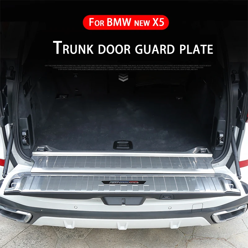 For BMW new X5 Trunk Rear Guard Tread Plate Stainless Steel Trunk Door Guard Plate X5 External Rear Guard Plate Accessories
For BMW new X5 Trunk Rear Guard Tread Plate Stainless Steel Trunk Door Guard Plate X5 External Rear Guard Plate Accessories