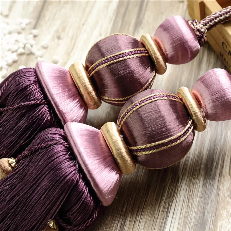 Хлопковые занавесные подхваты с кисточками
Хлопковые занавесные подхваты с кисточками