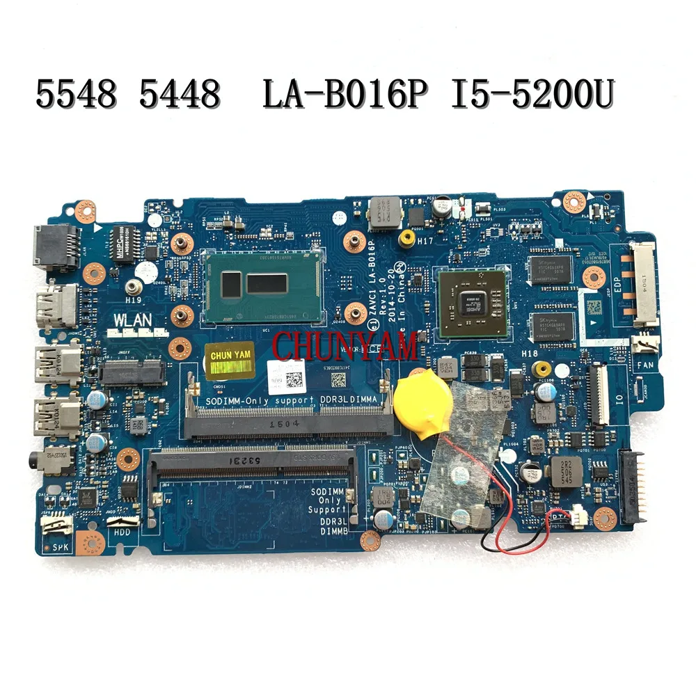 Внешняя Аккумуляторная батарея для ноутбука dell Inspiron 5442 5448 5548 материнская плата