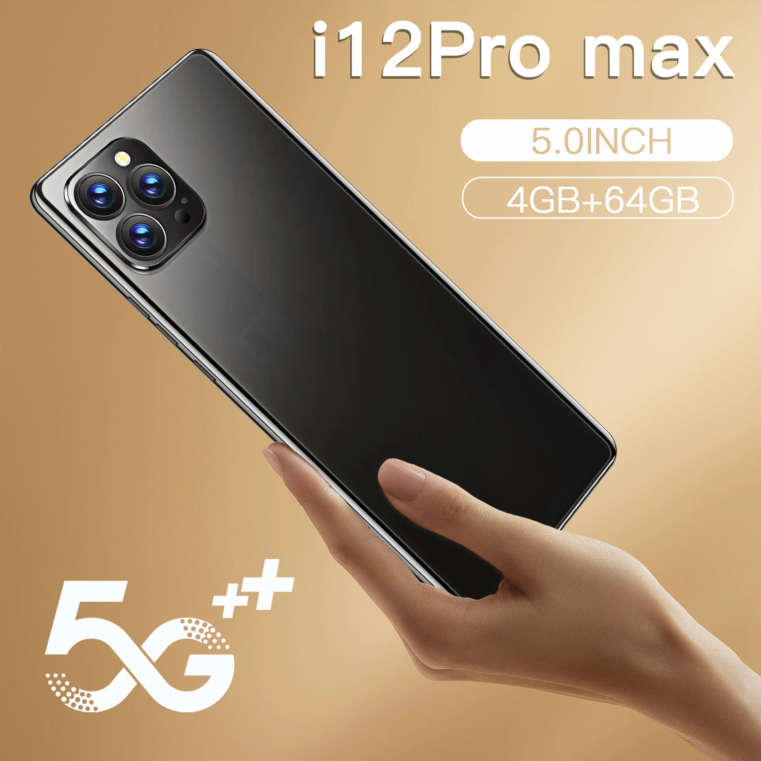 New I12 Pro Max 5.0 Inch 8+16MP 3800mAh 4GB RAM 64GB ROM Andriod 10 Cheap Smart Phone 10 Core Dual SIM Face ID Celular MTK6889
New I12 Pro Max 5.0 Inch 8+16MP 3800mAh 4GB RAM 64GB ROM Andriod 10 Cheap Smart Phone 10 Core Dual SIM Face ID Celular MTK6889