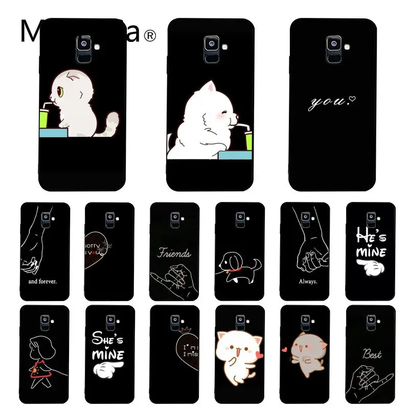 Maiyaca Bff лучшие друзья телефонный чехол для Samsung Galaxy A7 A50 A70 A40 A20 A30 A8 A6 Plus A9 A71