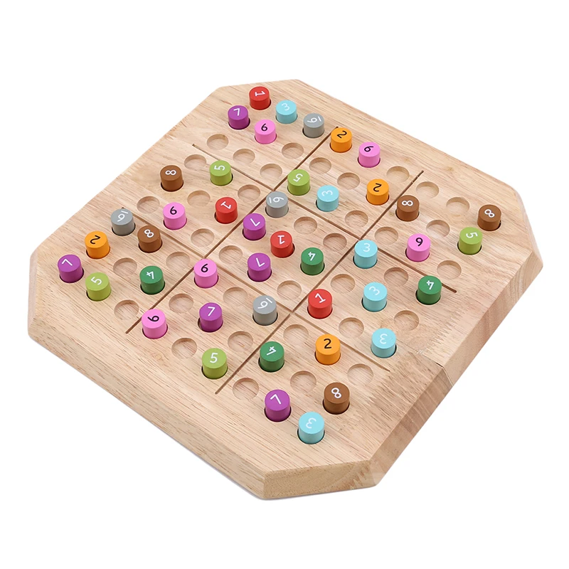 Wooden Sudoku Game Chess Quality Wooden Puzzle Educational Toys For Children Intelligence Development Puzzle Games Toy
Wooden Sudoku Game Chess Quality Wooden Puzzle Educational Toys For Children Intelligence Development Puzzle Games Toy