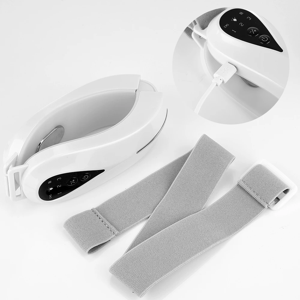 TENS Chin V-Line Face Lift Belt Devices Red Blue LED Photon Therapy 3MHz RF Facial Slimming Anti Aging EMS Skin Tighten Massager
TENS Chin V-Line Face Lift Belt Devices Red Blue LED Photon Therapy 3MHz RF Facial Slimming Anti Aging EMS Skin Tighten Massager