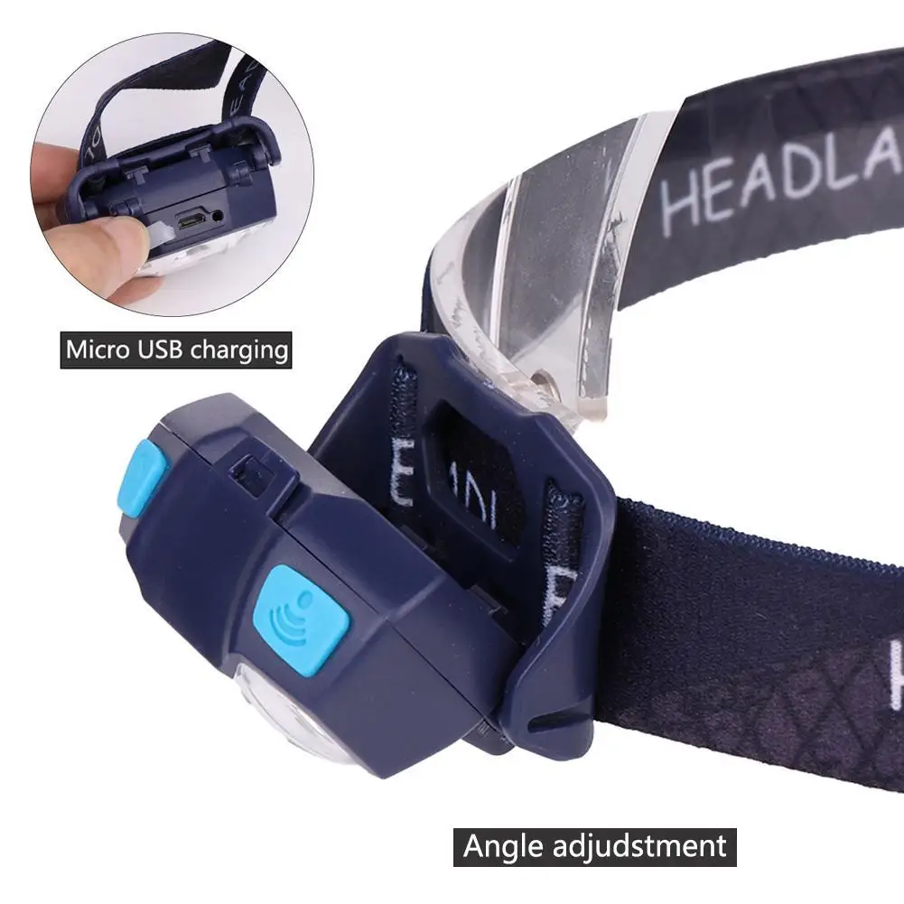 USB Rechargeable Tactical Headlamp Sensor Camping Flashlight Headlight Induction Headlamp LED Ultra Bright Headlamp
USB Rechargeable Tactical Headlamp Sensor Camping Flashlight Headlight Induction Headlamp LED Ultra Bright Headlamp