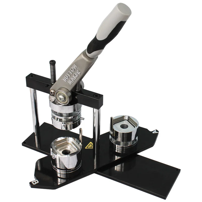 Машина для изготовления кнопок значка Pro N3 1-1/2 ":37 мм + регулируемый резак по