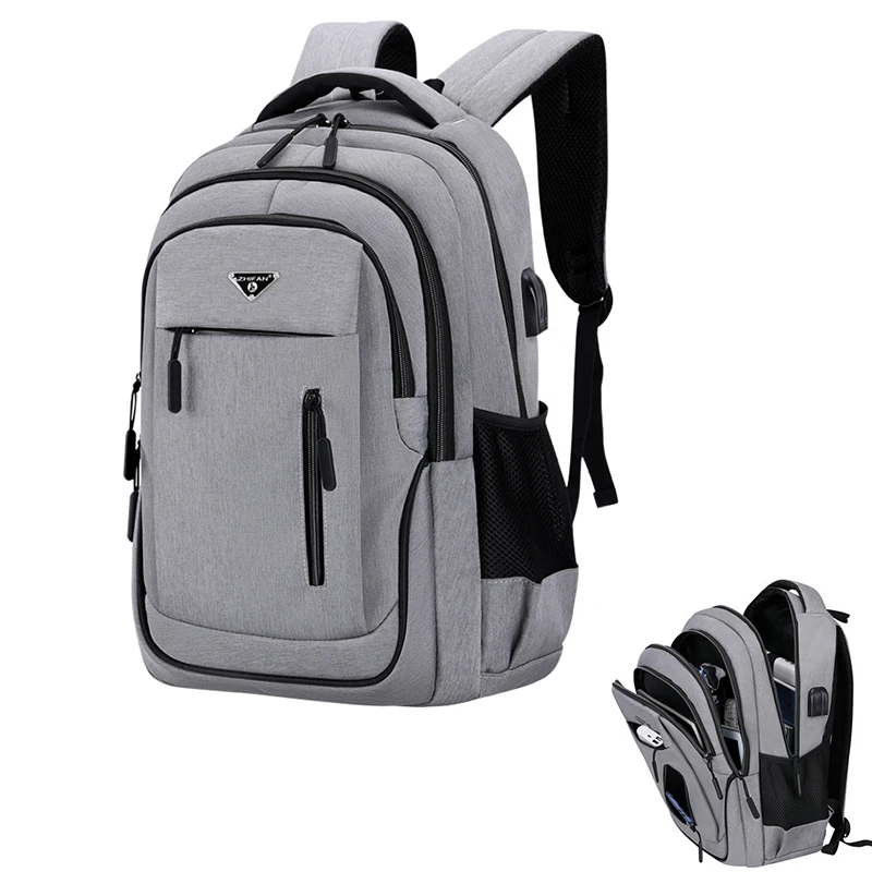 Big Capacity Men Backpack Laptop 15.6 Oxford Gray Solid High School Bags Teen College Student Back Pack Multifunctional Bagpack
Big Capacity Men Backpack Laptop 15.6 Oxford Gray Solid High School Bags Teen College Student Back Pack Multifunctional Bagpack