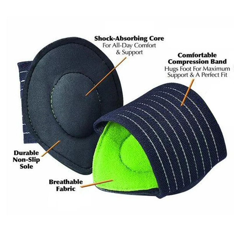 1 pair Orthotic Arch Support Insoles Flat Foot Flatfoot Corrector Shoe Pad Cushion Insert Light Soft Insole
1 pair Orthotic Arch Support Insoles Flat Foot Flatfoot Corrector Shoe Pad Cushion Insert Light Soft Insole