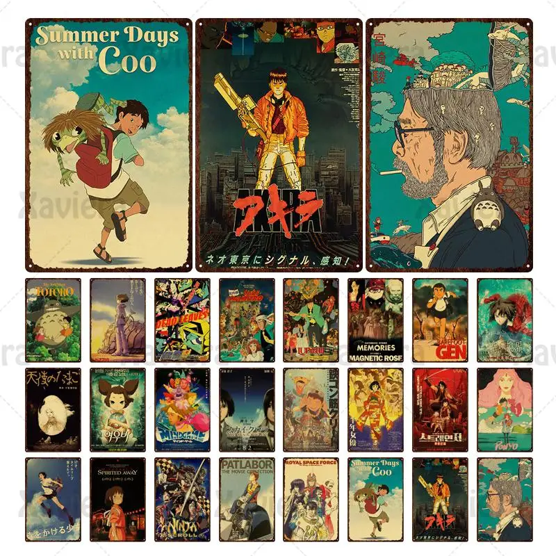 Anime Metal Signs Tin Sign Retro Plaque Vintage Japanese Movie Poster Iron Plate Painting Bar Cafe Pub Kid Room Home Wall Decor
Anime Metal Signs Tin Sign Retro Plaque Vintage Japanese Movie Poster Iron Plate Painting Bar Cafe Pub Kid Room Home Wall Decor