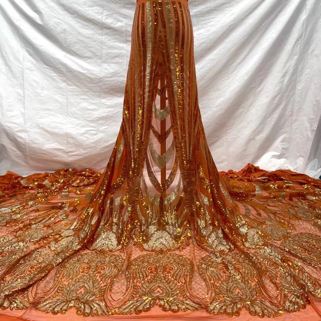 French Net Embroidery Tulle Lace Fabric For Nigerian Elegant Woman Dinner Dress 2022 High Quality African Sequins Lace Fabric
French Net Embroidery Tulle Lace Fabric For Nigerian Elegant Woman Dinner Dress 2022 High Quality African Sequins Lace Fabric