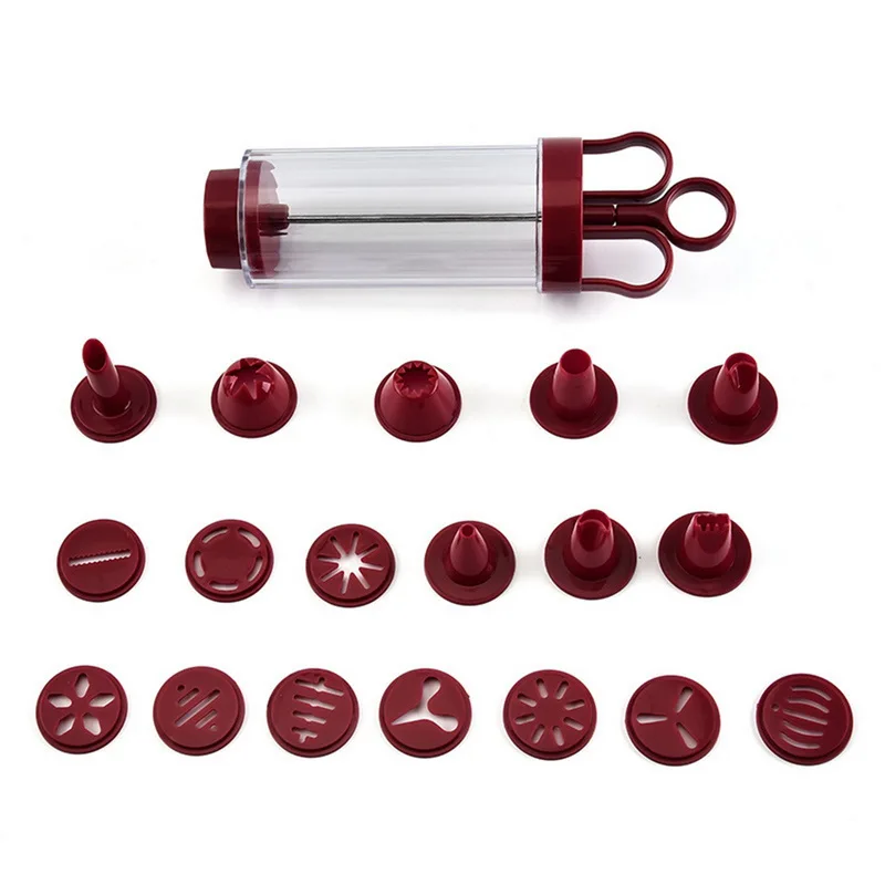 2 Styles Cake Cream Decorating Gun Set Nozzles Flower Piece Suit Pastry Cookie Syringe Muffin Dessert Extruder Kitchen Tools
2 Styles Cake Cream Decorating Gun Set Nozzles Flower Piece Suit Pastry Cookie Syringe Muffin Dessert Extruder Kitchen Tools