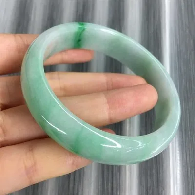Zheru Jewelry Burma Jade Light Green 54-62mm Bracelet Elegant Princess Jewelry Best Gift
Zheru Jewelry Burma Jade Light Green 54-62mm Bracelet Elegant Princess Jewelry Best Gift