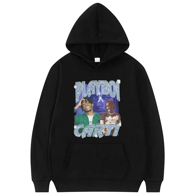 Awesome Hoodie for Guys Fashion Sweatshirt Regular Unisex Top High Quality Cotton Men Playboi Carti Hip Hop Daily Black Hoodies
Awesome Hoodie for Guys Fashion Sweatshirt Regular Unisex Top High Quality Cotton Men Playboi Carti Hip Hop Daily Black Hoodies