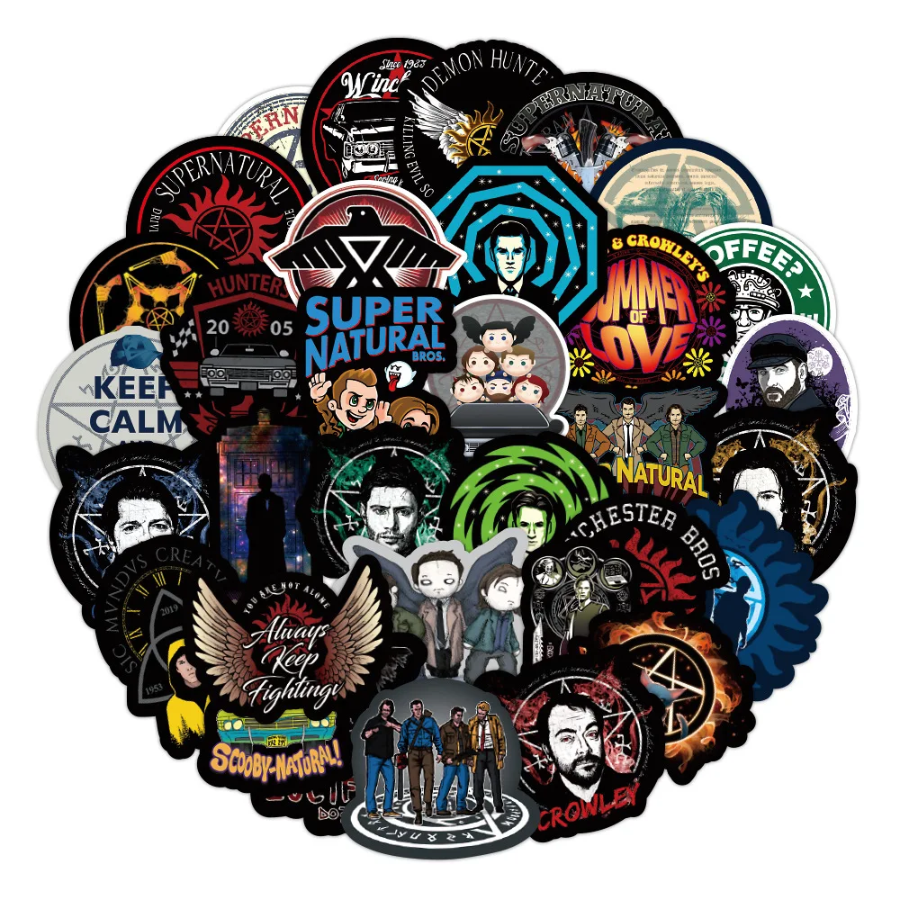 10/30/50pcs Pieces Of Supernatural Graffiti Stickers Waterproof Suitcase Pencil Cases Notebook Water Cup Cool Decal Home
10/30/50pcs Pieces Of Supernatural Graffiti Stickers Waterproof Suitcase Pencil Cases Notebook Water Cup Cool Decal Home