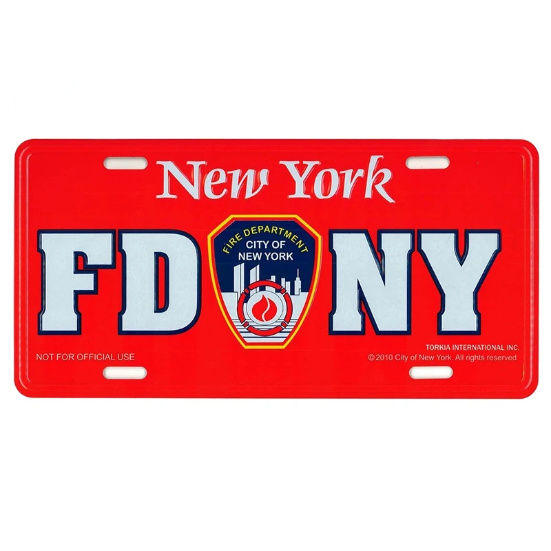 Vinyl Material Auto Car Sticker for New York License Plate FDNY Graphics Decals Trunk Bumper Decor Car Accessories Kk13*8cm
Vinyl Material Auto Car Sticker for New York License Plate FDNY Graphics Decals Trunk Bumper Decor Car Accessories Kk13*8cm