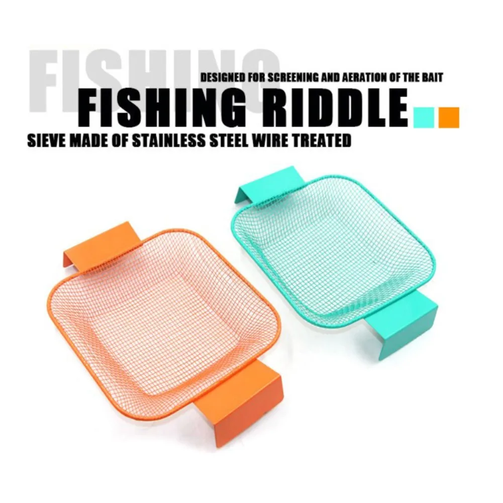 3/4 Mm Fishing Lure Screen Iron Net Filter Bait Mini Sieve Tool Fishing Tackle Adjustable Fish-shaped Filter Tool
3/4 Mm Fishing Lure Screen Iron Net Filter Bait Mini Sieve Tool Fishing Tackle Adjustable Fish-shaped Filter Tool