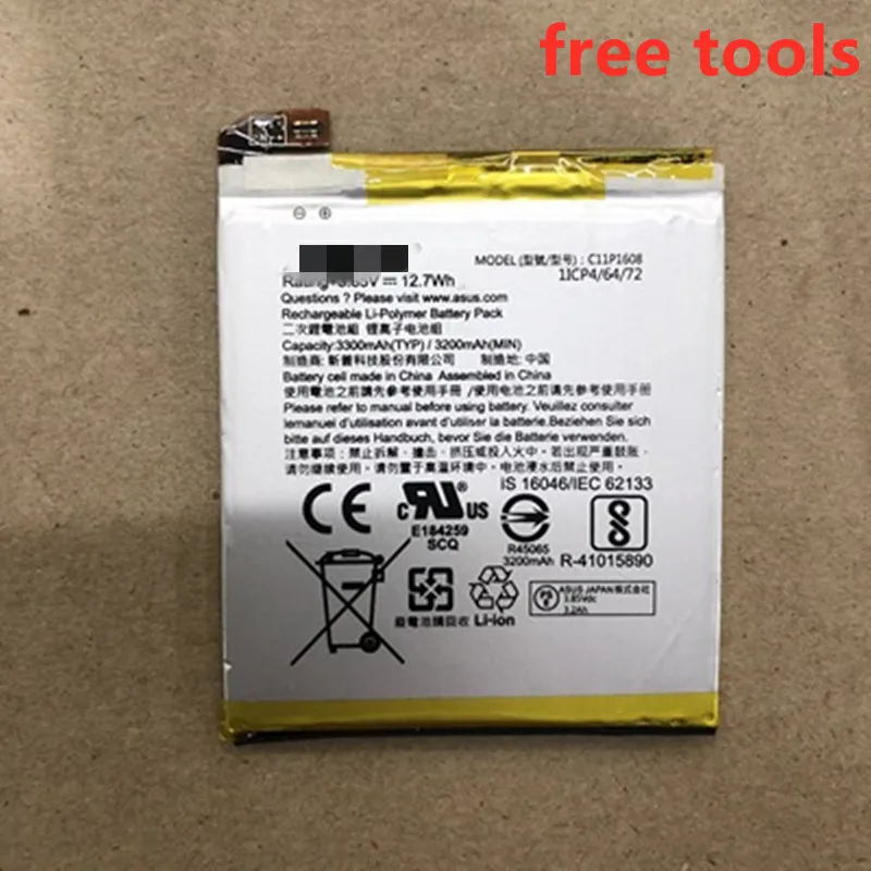 Новый аккумулятор C11P1608 3300 мАч для ASUS Zenfone AR ZS571KL A002 A002A, новый высококачественный + номер для отслеживания
Новый аккумулятор C11P1608 3300 мАч для ASUS Zenfone AR ZS571KL A002 A002A, новый высококачественный + номер для отслеживания