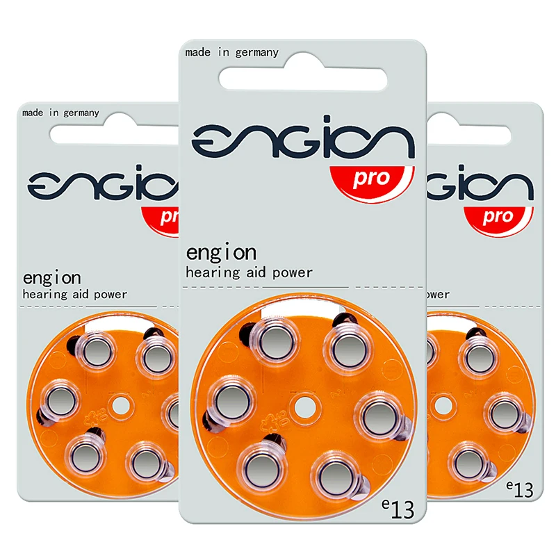 60 pcs Engion High Performance Hearing Aid Batteries Germany Zinc Air battery 13 A13 13a p13 PR48 for BTE Hearing aids
60 pcs Engion High Performance Hearing Aid Batteries Germany Zinc Air battery 13 A13 13a p13 PR48 for BTE Hearing aids