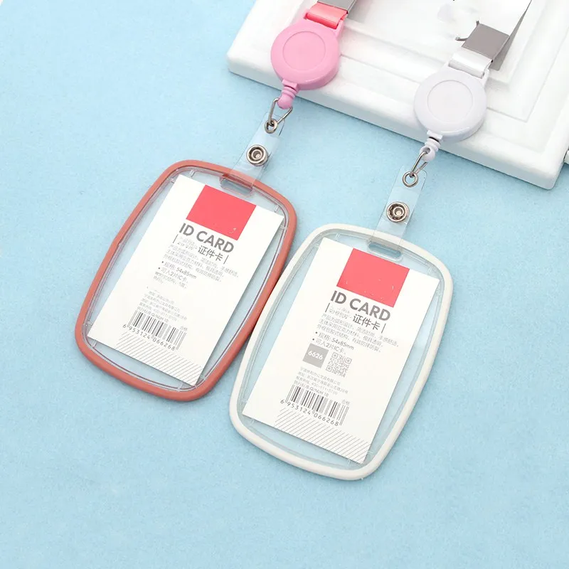 Retractable Lanyard with Full Transparent Business ID IC Card Holder ID Badge Holder Nurse Accessories
Retractable Lanyard with Full Transparent Business ID IC Card Holder ID Badge Holder Nurse Accessories