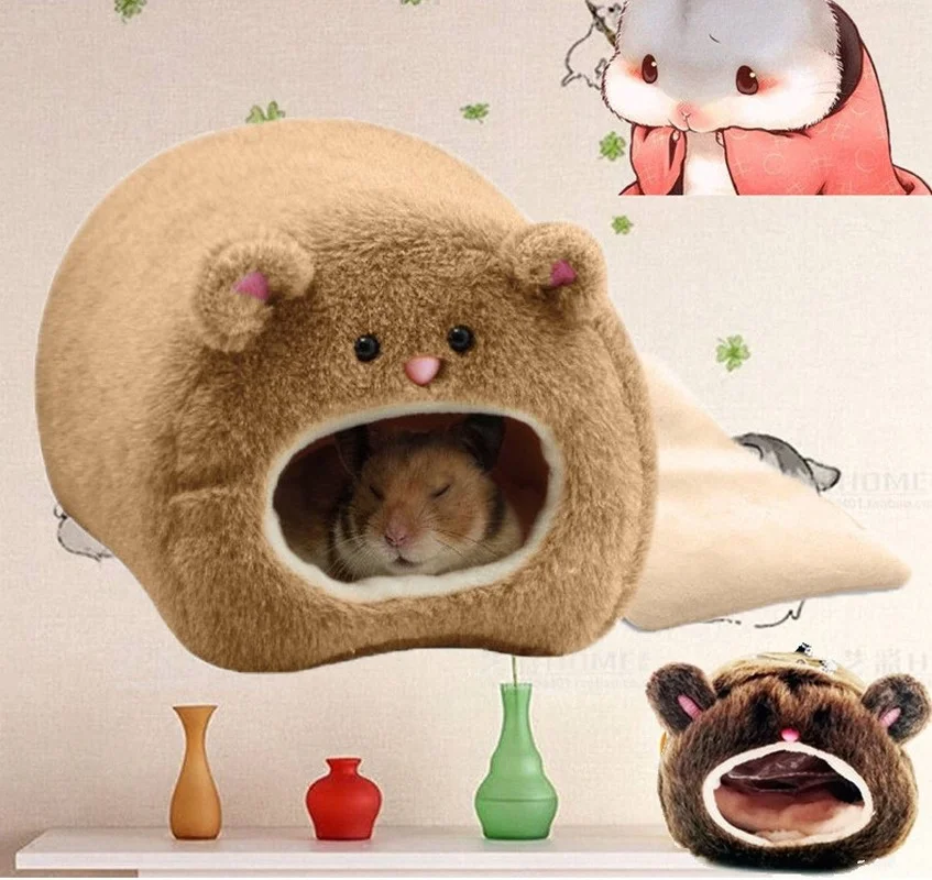 Winter Pet Toy Hamster Cage HouseWarm Bed Rat Hammock Squirrel Hanging Nest+Mat Hamster Cotton Nests Pets Supplies
Winter Pet Toy Hamster Cage HouseWarm Bed Rat Hammock Squirrel Hanging Nest+Mat Hamster Cotton Nests Pets Supplies