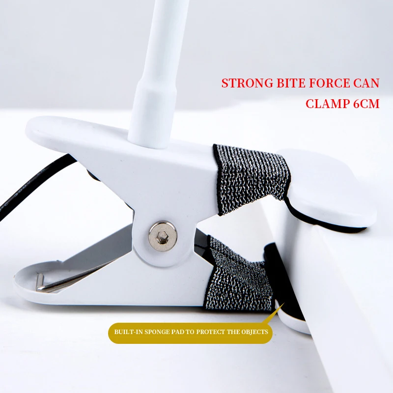 LED 10W Folding Clamp Desk Lamp Eye Protection Rechargeable Led Table Lamp Clip On Light For Bed Reading Working And Computers
LED 10W Folding Clamp Desk Lamp Eye Protection Rechargeable Led Table Lamp Clip On Light For Bed Reading Working And Computers