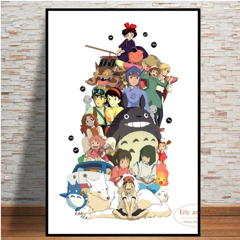 Ghibli Studio Pays Tribute To Anime Posters And Prints Vintage Decor Picture Canvas Painting Room Decoration Aesthetic Affiche
Ghibli Studio Pays Tribute To Anime Posters And Prints Vintage Decor Picture Canvas Painting Room Decoration Aesthetic Affiche